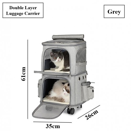 Double cat outlet carrier